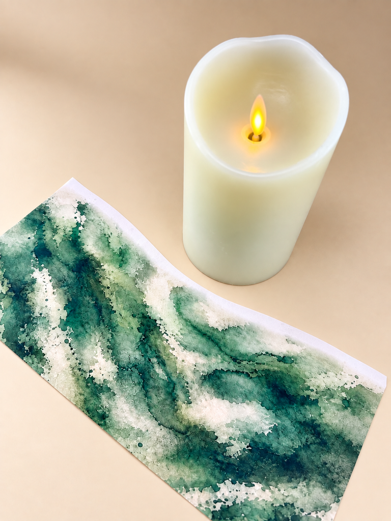 Woodland Moss Watercolor