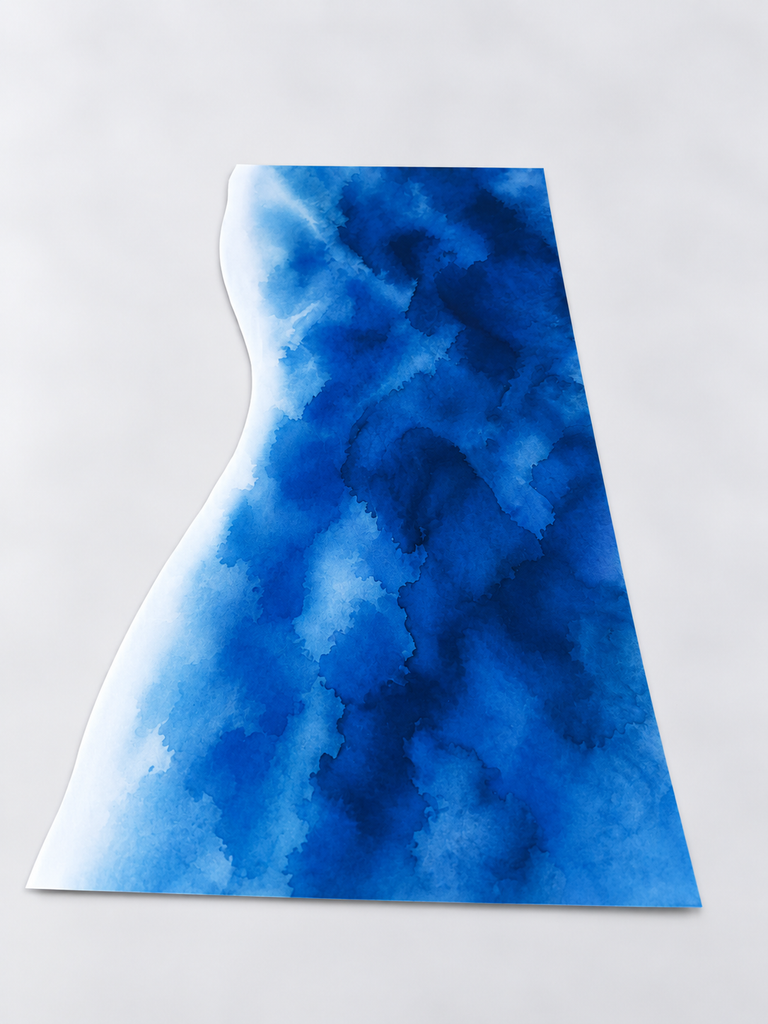 Indigo Ink Watercolor