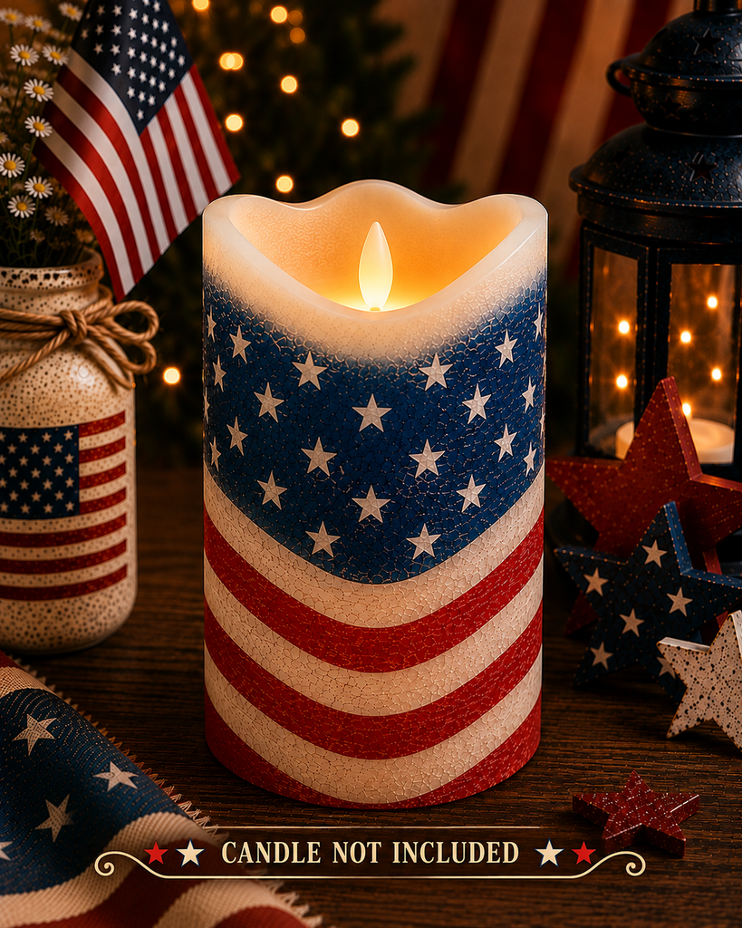 Rustic American Flag